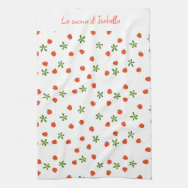 Saladenkaprese italienische Küche whimsical Essen Geschirrtuch