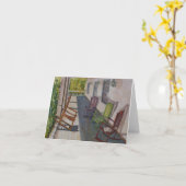 Salado Texas Portal Gruß-Karte Karte (Gelbe Blume)