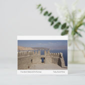 Salah el-Din Festung Postkarte (Stehend Vorderseite)