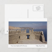 Salah el-Din Festung Postkarte (Vorne/Hinten)
