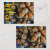 Salak [Schlangenfrucht] Visitenkarte (Vorne/Hinten)