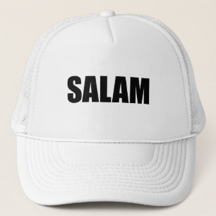 Salam arabisches Wort Frieden Truckerkappe