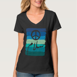 Salam-Frieden für Ägypten Irak Syrien Libanon P T-Shirt