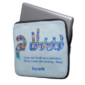 Salam | Jubiläum Persische Geschenke für Freundin Laptopschutzhülle (Vorderseite Links)