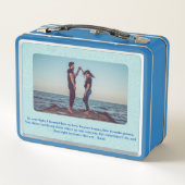 Salam | Jubiläum Persische Geschenke für Freundin Metall Brotdose (Rückseite)