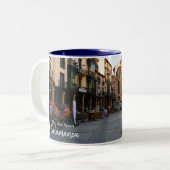 Salamanca - Das echte Spanien Zweifarbige Tasse (Vorderseite Links)