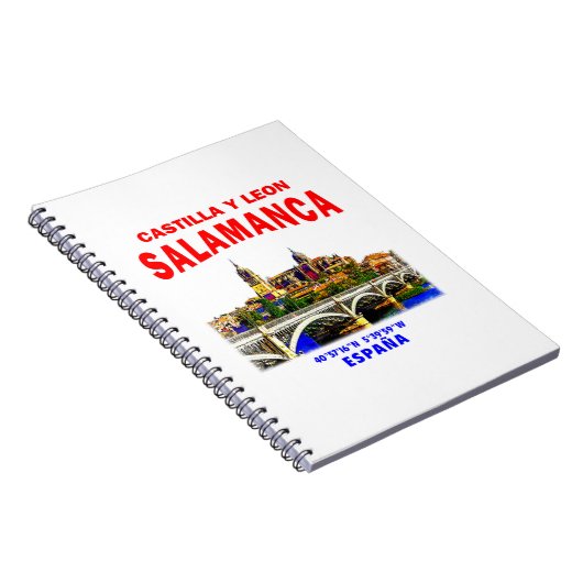 Salamanca / Kastilien und Leon, Spanien. Notizblock (Rechte Seite)