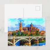 Salamanca / Kastilien und Leon, Spanien. Postkarte (Vorne/Hinten)