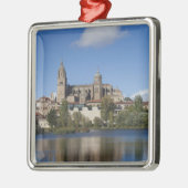 Salamanca Kathedralen und Stadt Silbernes Ornament (Links)