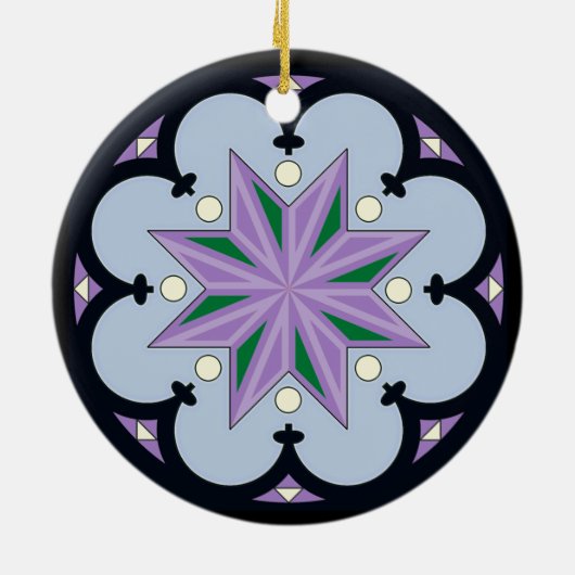 Salamanca Keramikornament (Hinten)