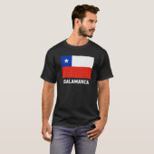 Salamanca Republica Chile Flaggenemblem Escudo Ban T-Shirt (Vorne ganz)
