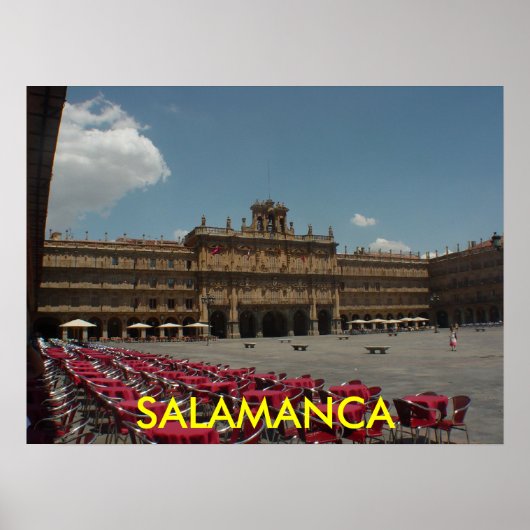Salamanca-Spain-Poster Poster (Vorne)