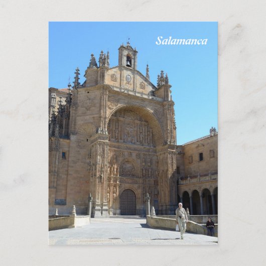Salamanca, Spanien. Convento de San Esteban Postkarte (Vorderseite)