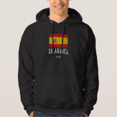 Salamanca Spanien ES Flag, City Top, Bandera Españ Hoodie (Vorderseite)