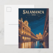 Salamanca Spanien Postkarte (Vorne/Hinten)