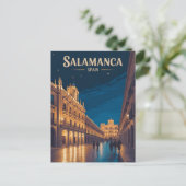 Salamanca Spanien Postkarte (Stehend Vorderseite)