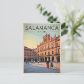 Salamanca Spanien Postkarte (Stehend Vorderseite)