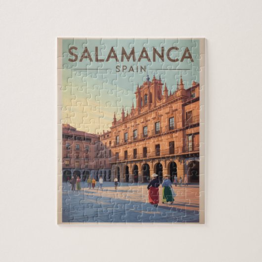 Salamanca Spanien Puzzle (Vertikal)