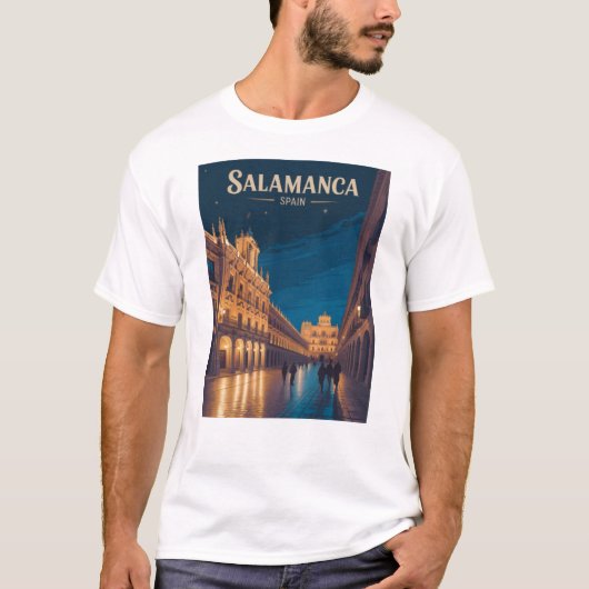 Salamanca Spanien T-Shirt (Vorderseite)