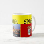 Salamanca - Spanien Tasse für Kaffee / Taza de Sal (VorderseiteRechts)