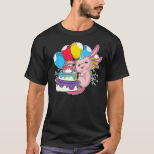 Salamander Amphibien Animal Kindergeburtstag Party T-Shirt