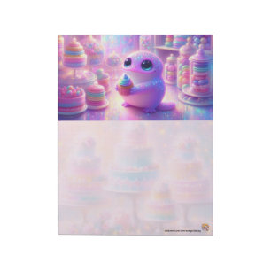 Salamander Cupcake Notizblock