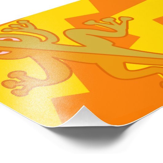 Salamander Foto Print (Ecke)