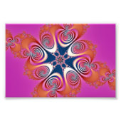 Salamander - Fraktal Art Fotodruck (Vorne)