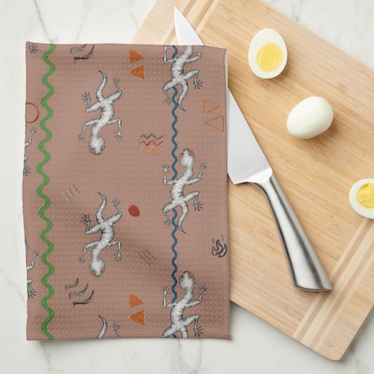 Salamander Geschirrtuch (Viertel Falte)