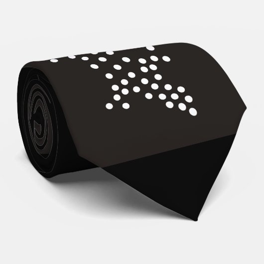 Salamander in Punkttechnik der Aborigines Krawatte (Gerollt)