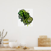 Salamander Poster (Küche)