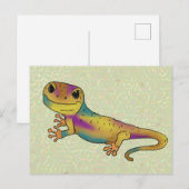 Salamander Postkarte (Vorne/Hinten)