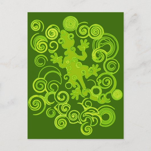 Salamander Postkarte (Vorderseite)