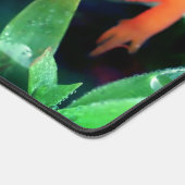 Salamander Raindrop auf der Augenspitze Personalis Schreibtischunterlage (Ecke)