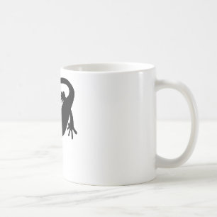 Salamander-Silhouette Kaffeetasse