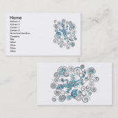 Salamander Visitenkarte (Vorne/Hinten)