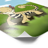 Salamandra Fotodruck (Ecke)