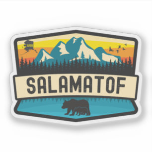Salamatof, Alaska Aufkleber