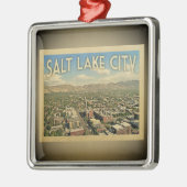 Salami binden in der Burg Silbernes Ornament (Links)