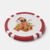 Salami-brate die Feiertage! Pokerchips (Einzeln)