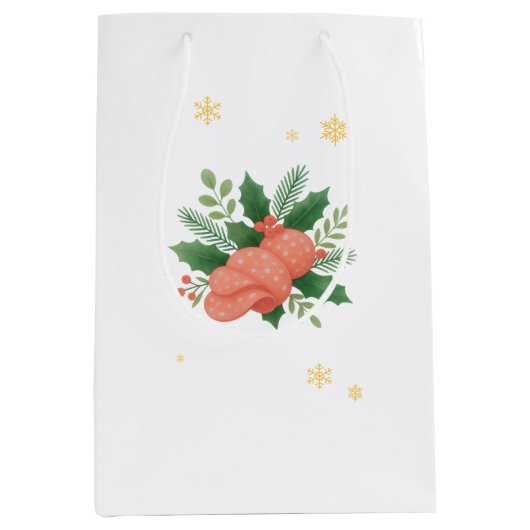 Salami Christmas Mittlere Geschenktüte (Vorderseite)