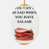 SALAMI KERAMIKORNAMENT (Vorne)