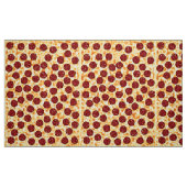 Salami-Pizza-Muster Stoff (Fat Quarter (45,7 x 55,9 cm))