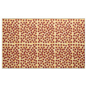 Salami-Pizza-Muster Stoff (Yard (91,4 cm))