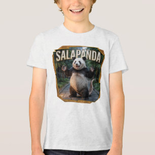 Salapanda Fotografischer Combo Kreatur Witzig Tri-Blend Shirt