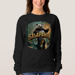 Salapanda Illustration Combo Kreatur Witzig Sweatshirt