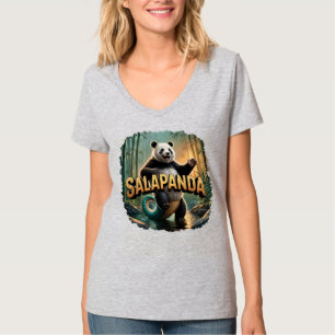 Salapanda Illustration Combo Kreatur Witzig T-Shirt
