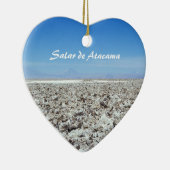 Salar de Atacama - Atacama-Wüste, Chile Keramik Ornament (Rechts)