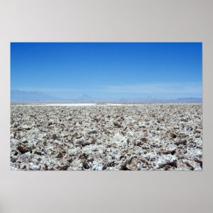 Salar de Atacama - Atacama-Wüste, Chile Poster