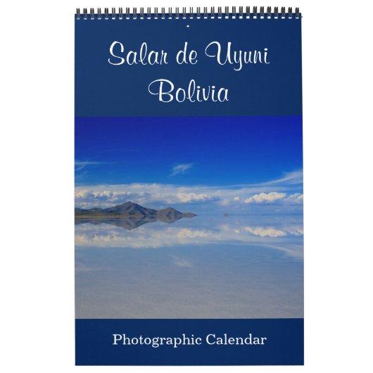 Salar de uyuni bolivien kalender (Titelbild)